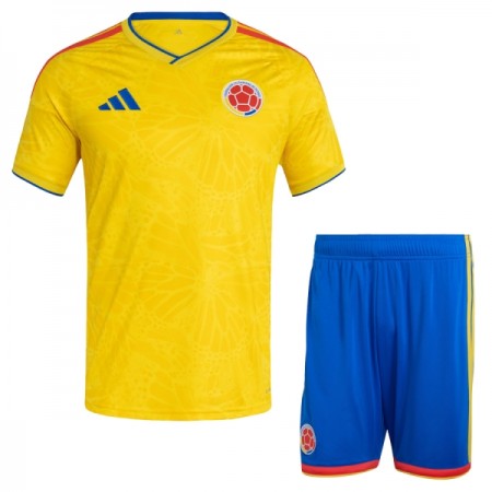 Camisola Colômbia Criança Equipamento Principal Copa do Mundo 2026 Manga Curta