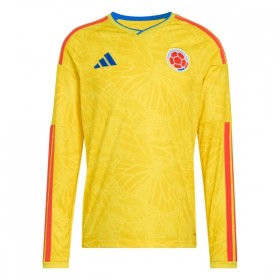 Camisola Colômbia Equipamento Principal Copa do Mundo 2026 Manga Comprida