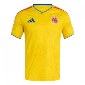 Camisola Colômbia Equipamento Principal Copa do Mundo 2026 Manga Curta