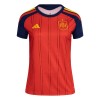 Camisola Espanha Mulher Equipamento Principal Copa do Mundo 2026 Manga Curta