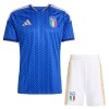 Camisola Itália Criança Equipamento Principal Copa do Mundo 2026 Manga Curta