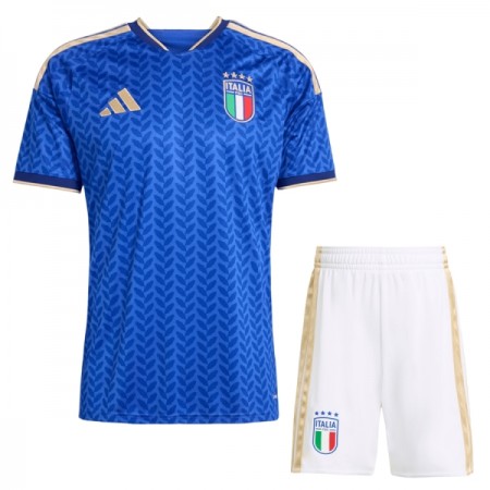 Camisola Itália Criança Equipamento Principal Copa do Mundo 2026 Manga Curta