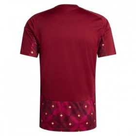 Camisola Itália Guarda Redes Equipamento Principal Copa do Mundo 2026 Vermelha Manga Curta