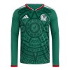 Camisola México Equipamento Principal Copa do Mundo 2026 Manga Comprida