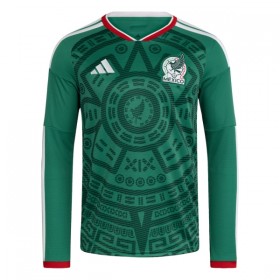 Camisola México Equipamento Principal Copa do Mundo 2026 Manga Comprida
