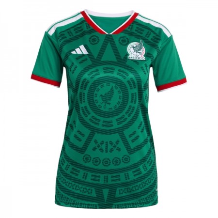 Camisola México Mulher Equipamento Principal Copa do Mundo 2026 Manga Curta