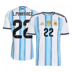 Camisola Argentina Lautaro Martinez 22 Equipamento Principal Mundial de 2026 Manga Curta