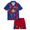 Camisola FC Barcelona Criança Equipamento Quarto 2025-26 Manga Curta