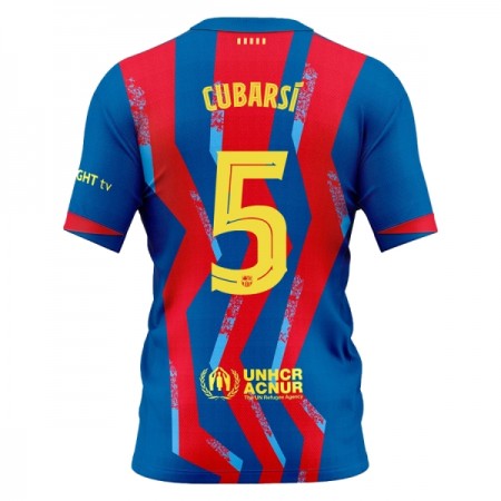 Camisola FC Barcelona Cubarsi 5 Equipamento Quarto 2025-26 Manga Curta
