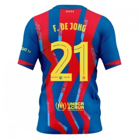 Camisola FC Barcelona Frenkie de Jong 21 Equipamento Quarto 2025-26 Manga Curta