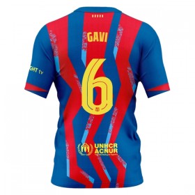 Camisola FC Barcelona Gavi 6 Equipamento Quarto 2025-26 Manga Curta