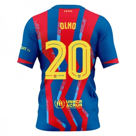 Camisola FC Barcelona Olmo 20 Equipamento Quarto 2025-26 Manga Curta