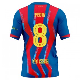 Camisola FC Barcelona Pedri 8 Equipamento Quarto 2025-26 Manga Curta