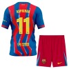 Camisola FC Barcelona Raphinha 11 Criança Equipamento Quarto 2025-26 Manga Curta