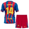 Camisola FC Barcelona Rashford 14 Criança Equipamento Quarto 2025-26 Manga Curta