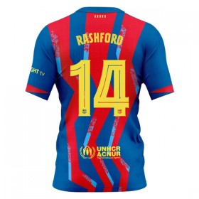 Camisola FC Barcelona Rashford 14 Equipamento Quarto 2025-26 Manga Curta