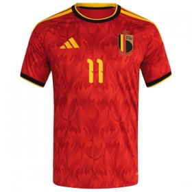 Camisola Bélgica Doku 11 Equipamento Principal Mundial de 2026 Manga Curta