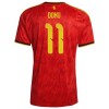 Camisola Bélgica Doku 11 Equipamento Principal Mundial de 2026 Manga Curta
