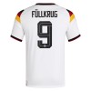 Camisola Alemanha Fullkrug 9 Equipamento Principal Mundial de 2026 Manga Curta