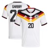 Camisola Alemanha Gnabry 20 Equipamento Principal Mundial de 2026 Manga Curta