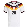 Camisola Alemanha Gnabry 20 Equipamento Principal Mundial de 2026 Manga Curta