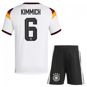 Camisola Alemanha Kimmich 6 Criança Equipamento Principal Mundial de 2026 Manga Curta