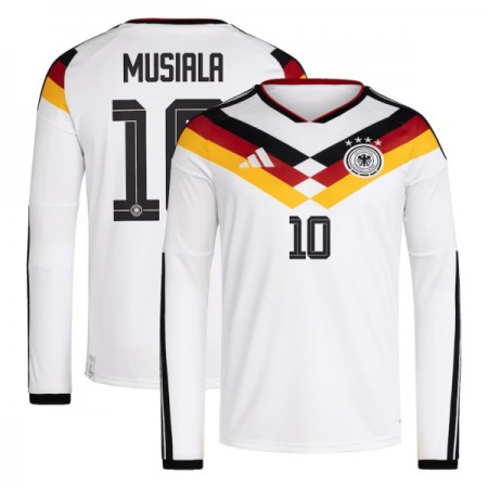 Camisola Alemanha Musiala 10 Equipamento Principal Mundial de 2026 Manga Comprida