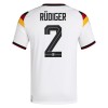 Camisola Alemanha Rudiger 2 Criança Equipamento Principal Mundial de 2026 Manga Curta