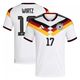 Camisola Alemanha Wirtz 17 Equipamento Principal Mundial de 2026 Manga Curta