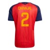 Camisola Espanha Carvajal 2 Equipamento Principal Mundial de 2026 Manga Curta
