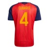 Camisola Espanha Cubarsi 4 Equipamento Principal Mundial de 2026 Manga Curta