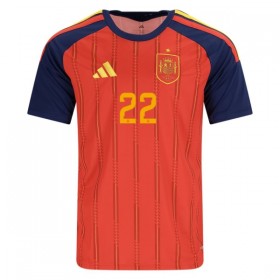 Camisola Espanha Cucurella 22 Equipamento Principal Mundial de 2026 Manga Curta