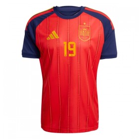 Camisola Espanha Lamine Yamal 19 Equipamento Principal Mundial de 2026 Manga Curta