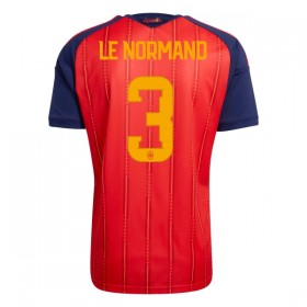 Camisola Espanha Le Normand 3 Equipamento Principal Mundial de 2026 Manga Curta