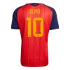 Camisola Espanha Olmo 10 Equipamento Principal Mundial de 2026 Manga Curta