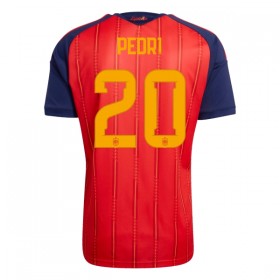 Camisola Espanha Pedri 20 Equipamento Principal Mundial de 2026 Manga Curta
