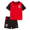 Camisola Áustria Criança Equipamento Principal Mundial de 2026 Manga Curta