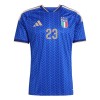 Camisola Itália Bastoni 23 Criança Equipamento Principal Mundial de 2026 Manga Curta