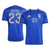 Camisola Itália Bastoni 23 Equipamento Principal Mundial de 2026 Manga Curta