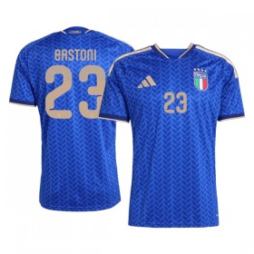 Camisola Itália Bastoni 23 Equipamento Principal Mundial de 2026 Manga Curta