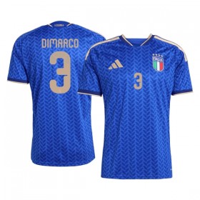 Camisola Itália Dimarco 3 Equipamento Principal Mundial de 2026 Manga Curta