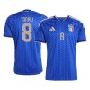 Camisola Itália Tonali 8 Equipamento Principal Mundial de 2026 Manga Curta