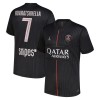 Camisola Paris Saint-Germain Kvaratskhelia 7 Jordan Equipamento Quarto 2025-26 Manga Curta