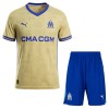 Camisola Olympique de Marseille Criança Equipamento Quarto 2025-26 Manga Curta