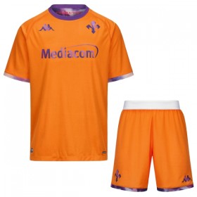 Camisola AC Fiorentina Criança Equipamento Quarto 2025-26 Manga Curta