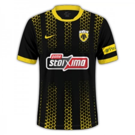 Camisola AEK Athens Equipamento Alternativa 2025-26 Manga Curta Camisola AEK Athens Equipamento Alternativa 2025-26 Manga Curta