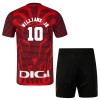 Camisola Athletic Bilbao Williams JR 10 Criança Equipamento Quarto 2025-26 Manga Curta