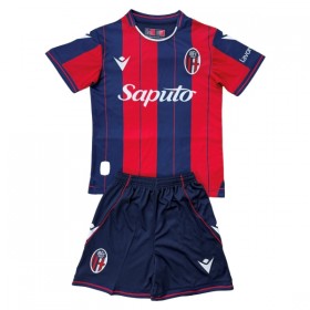 Camisola Bologna Criança Equipamento Principal 2025-26 Manga Curta