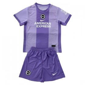 Camisola Brighton Hove Albion Criança Equipamento Alternativa 2025-26 Manga Curta