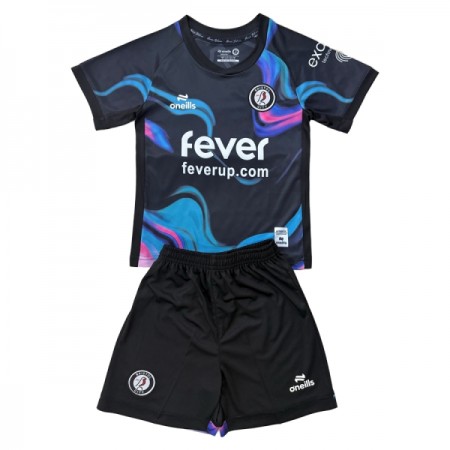 Camisola Bristol City Criança Equipamento 3ª 2025-26 Manga Curta Camisola Bristol City Criança Equipamento 3ª 2025-26 Manga Curta